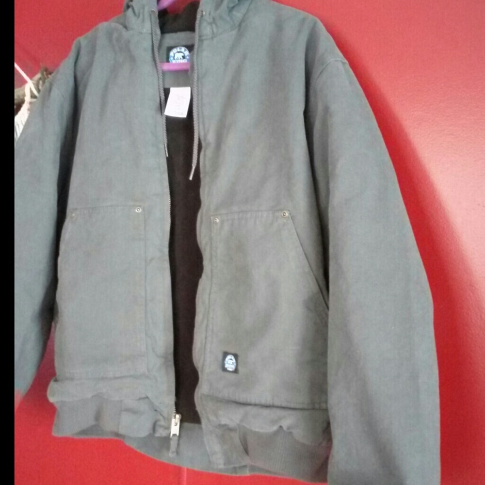 Polar King by Key hooded jacket, like new.  Warm!